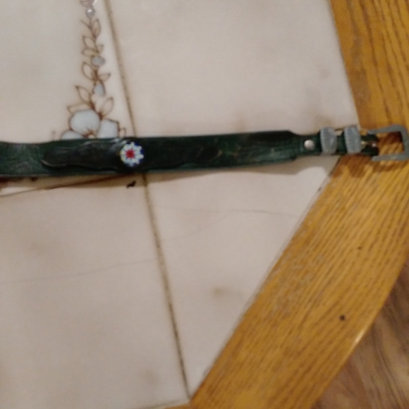 Silver Creek beaded belt VTG - Picture 4 of 12